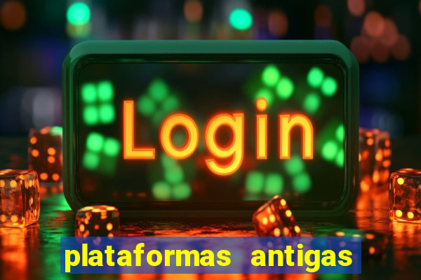 plataformas antigas de jogos